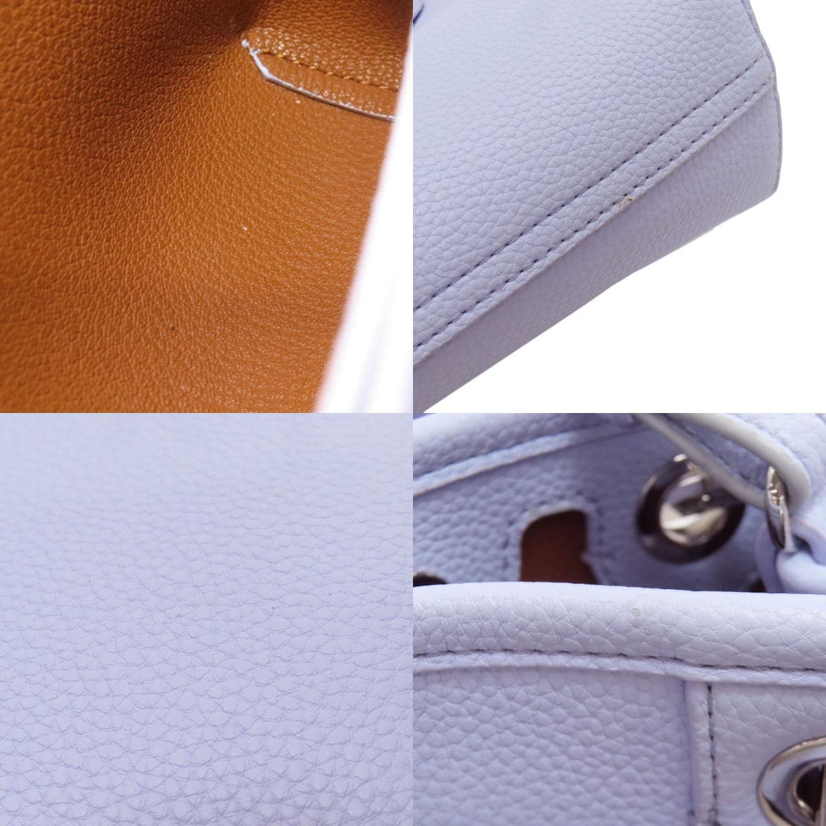 Emporio Armani My EA Di Print 2-Way Handbag, Leather, Women's [Pre-owned] [Emporio Armani] 8