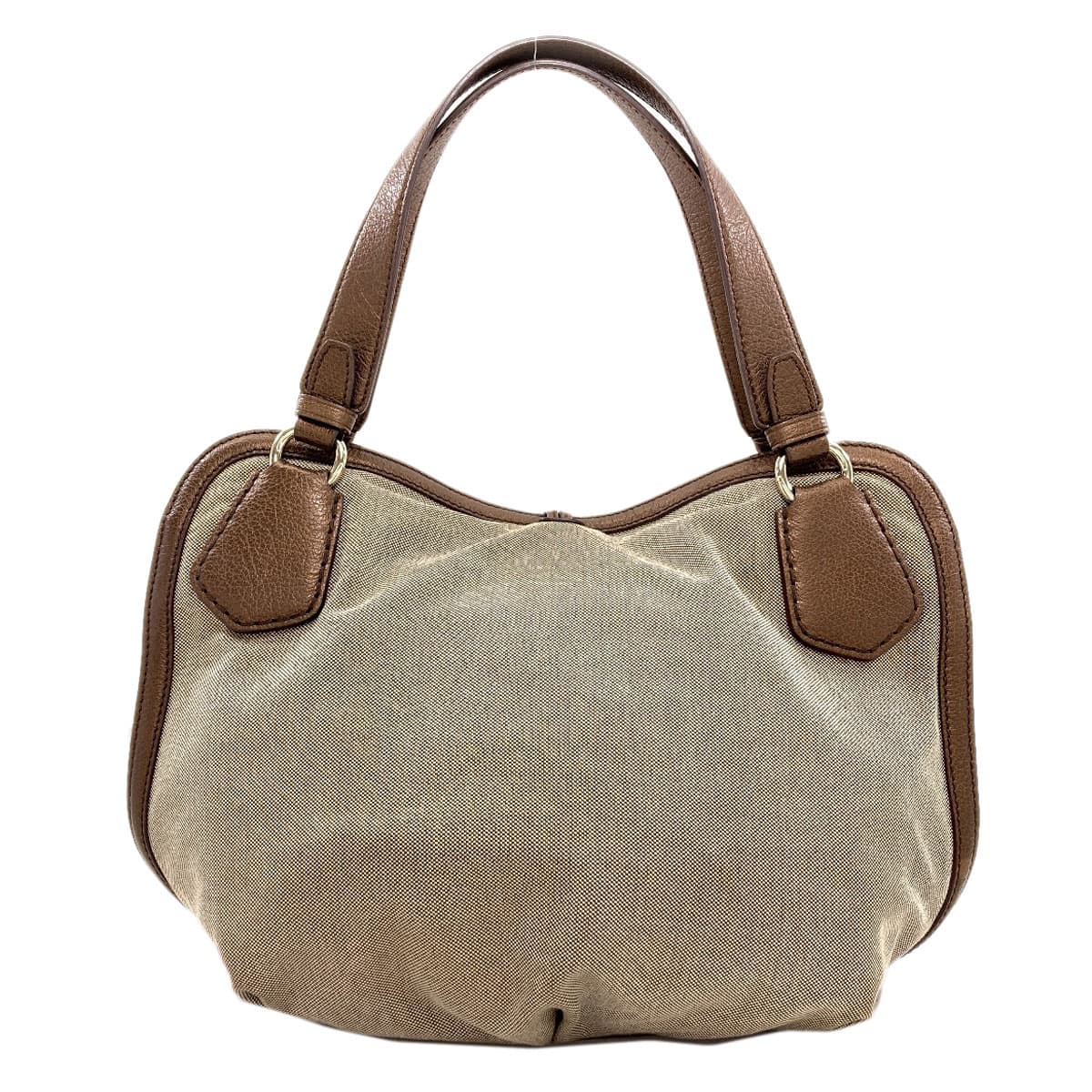 Celine Carriage Print Handbag, Canvas, Women's [Pre-owned] [CELINE] 2