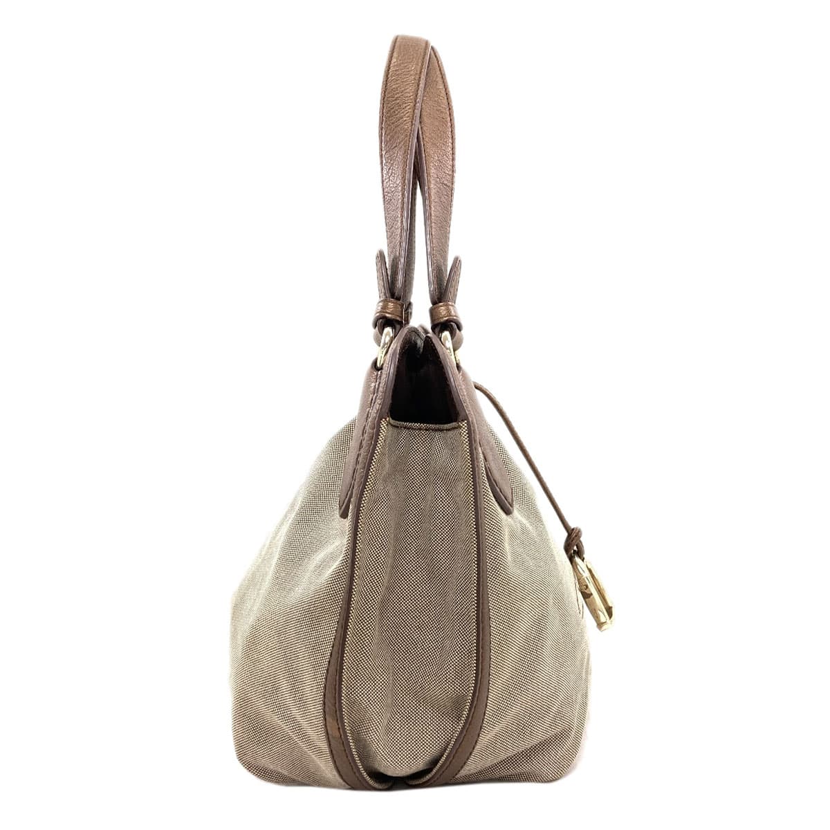 Celine Carriage Print Handbag, Canvas, Women's [Pre-owned] [CELINE] 3