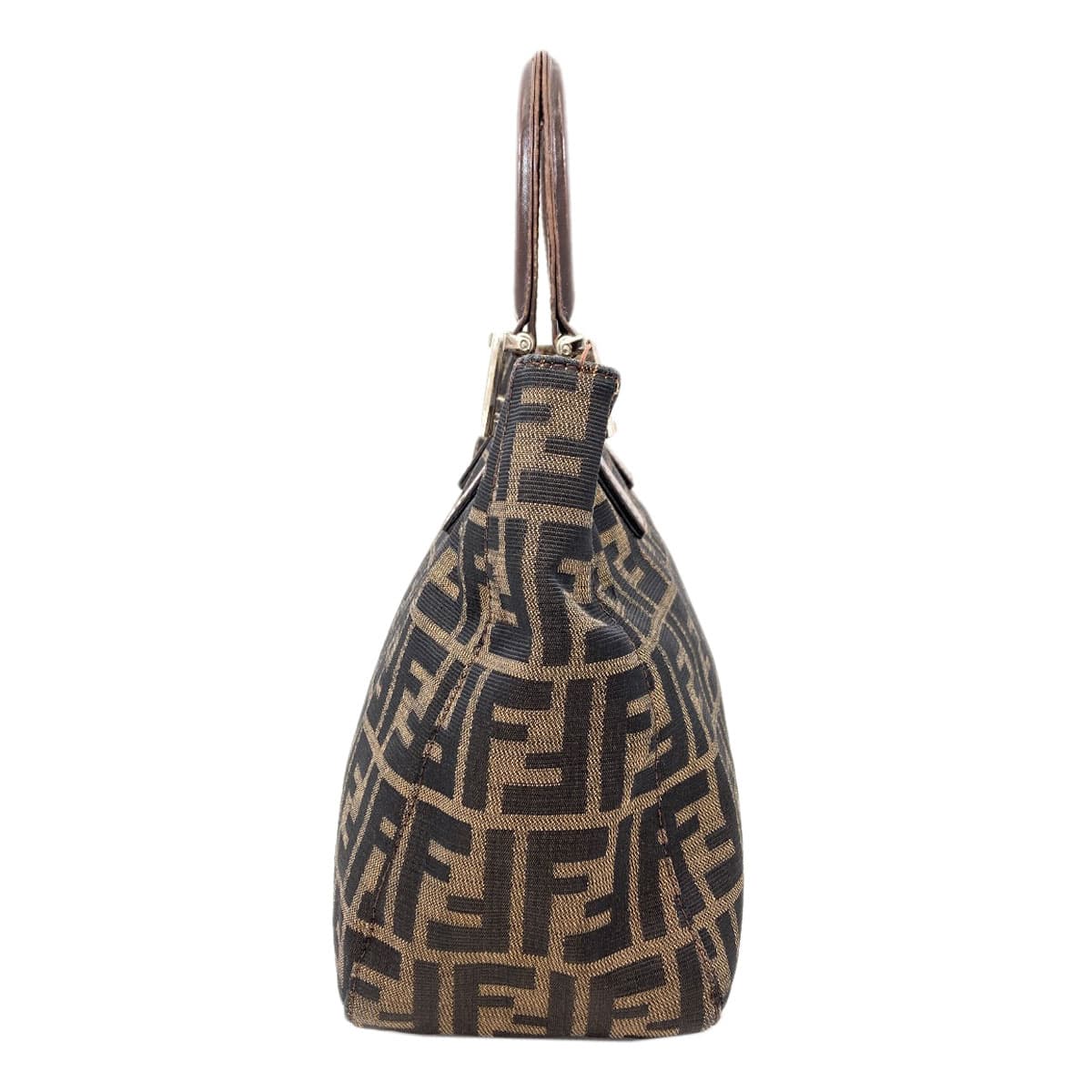 Fendi Zucca Print Handbag, Canvas, Women's [Pre-owned] [FENDI] 3