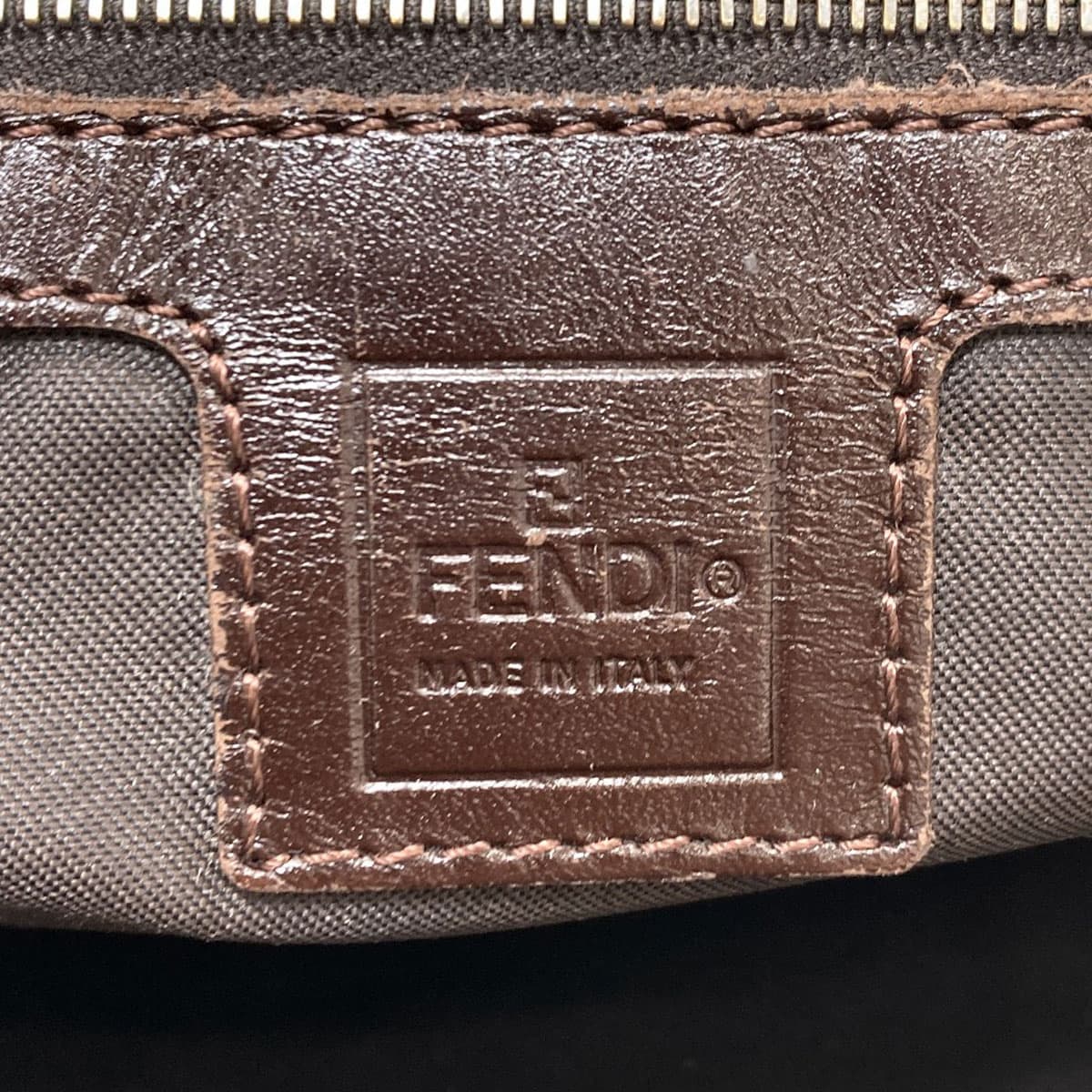 Fendi Zucca Print Handbag, Canvas, Women's [Pre-owned] [FENDI] 6