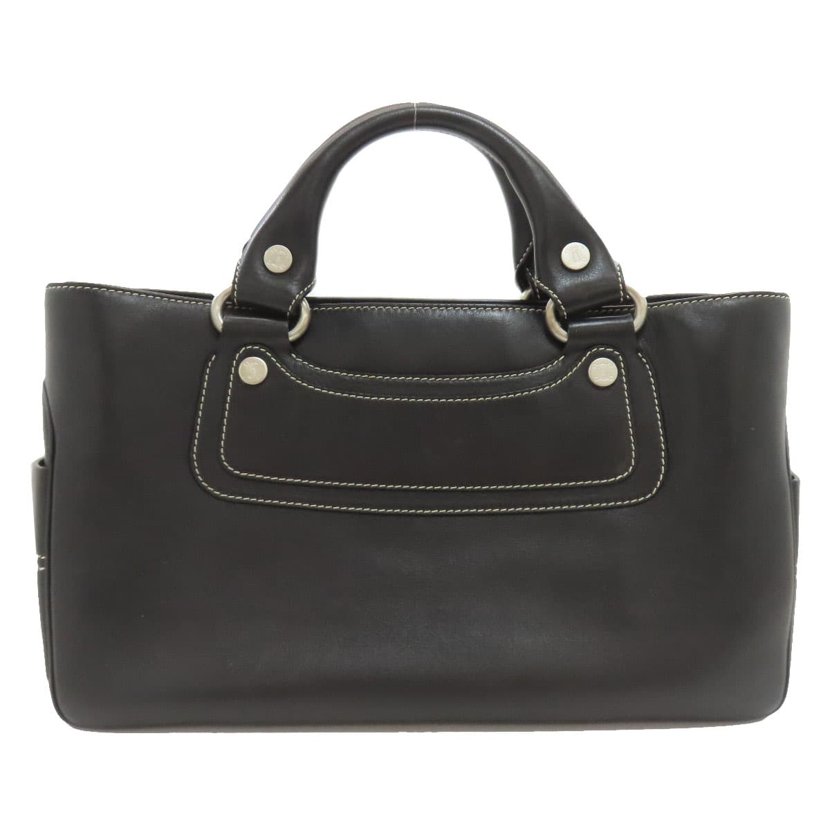 Celine Boogie Bag Handbag, Leather, Women's [Pre-owned] [CELINE] 2