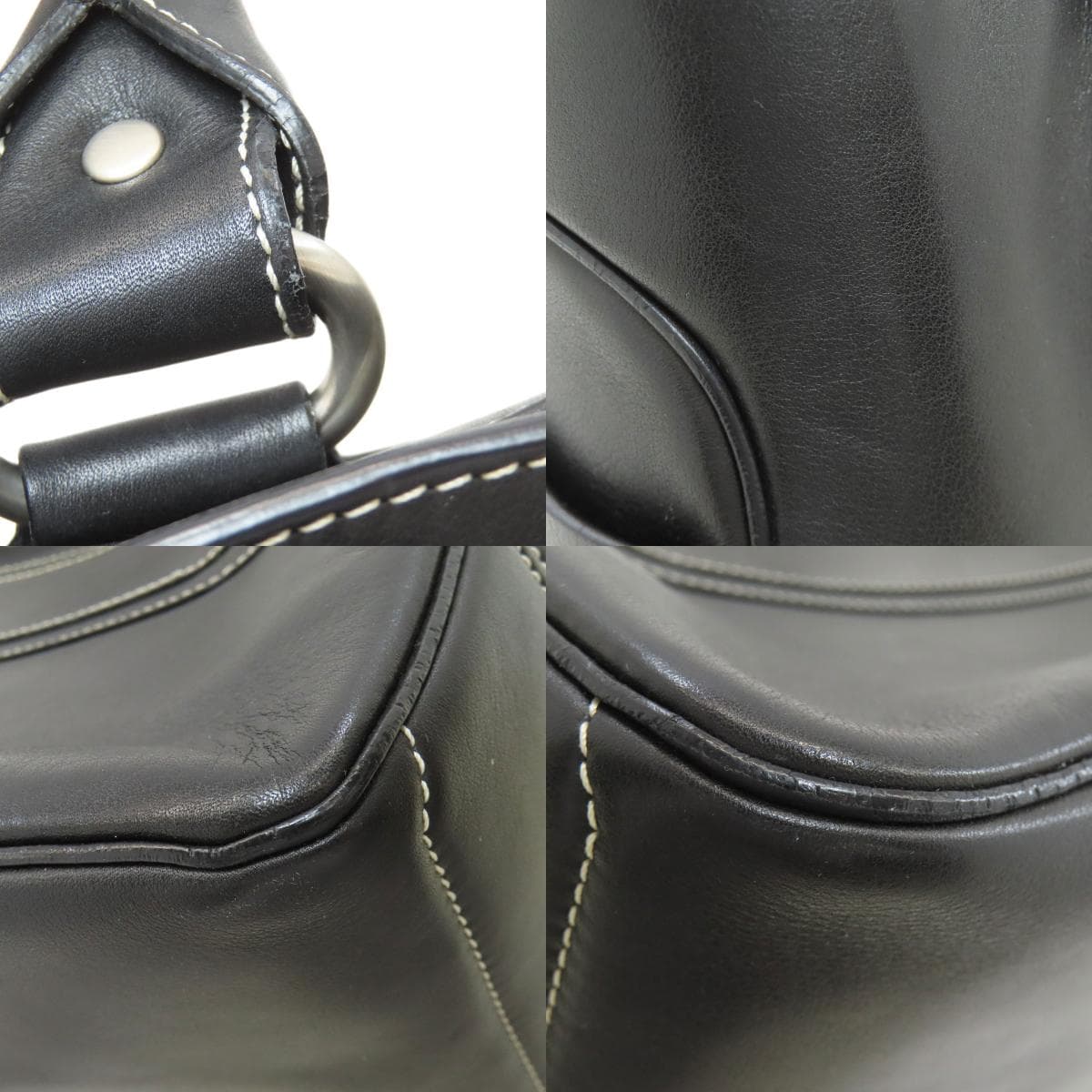 Celine Boogie Bag Handbag, Leather, Women's [Pre-owned] [CELINE] 9