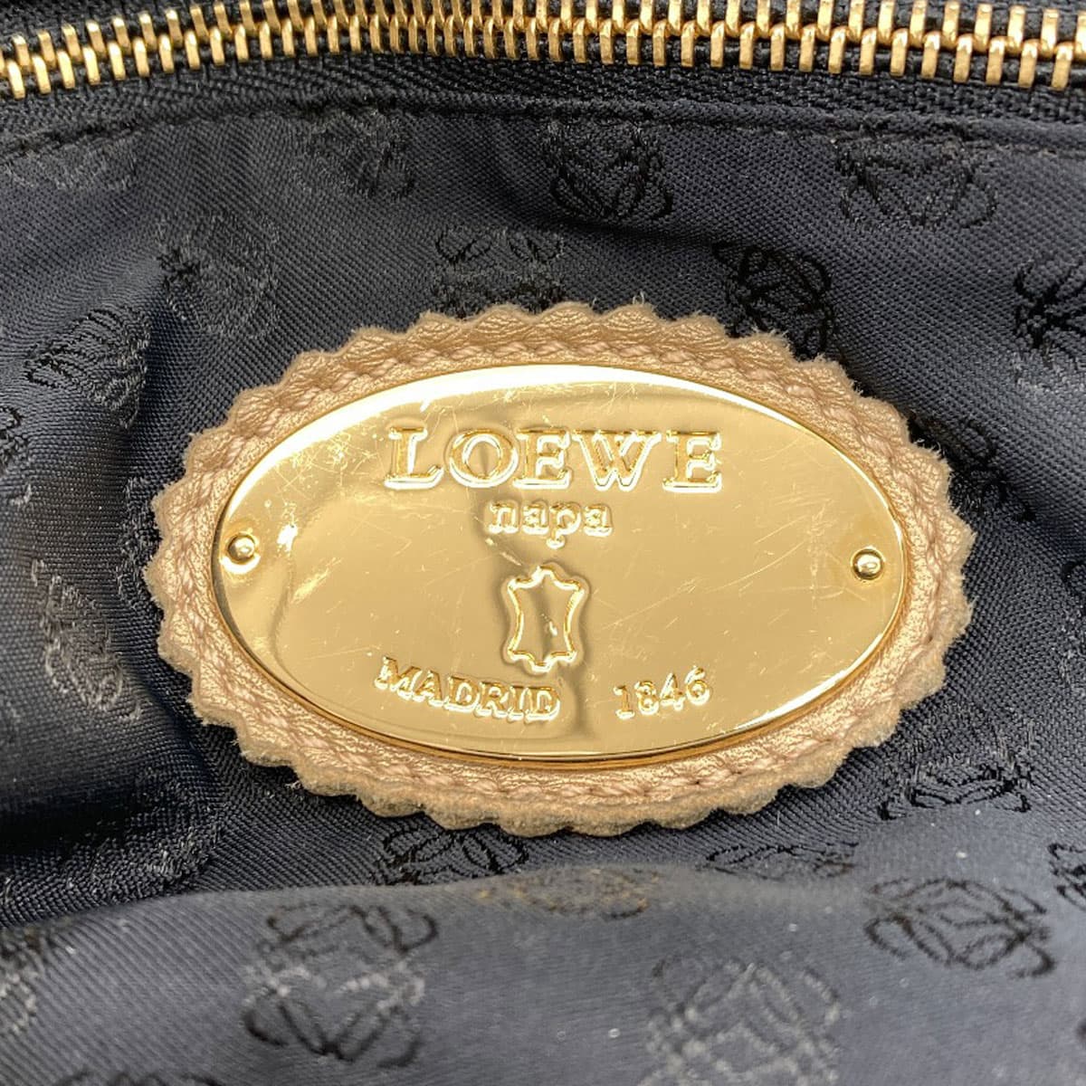 LOEWE Nappa Aire Handbag, Calfskin, Women's [Pre-owned] [LOEWE] 6