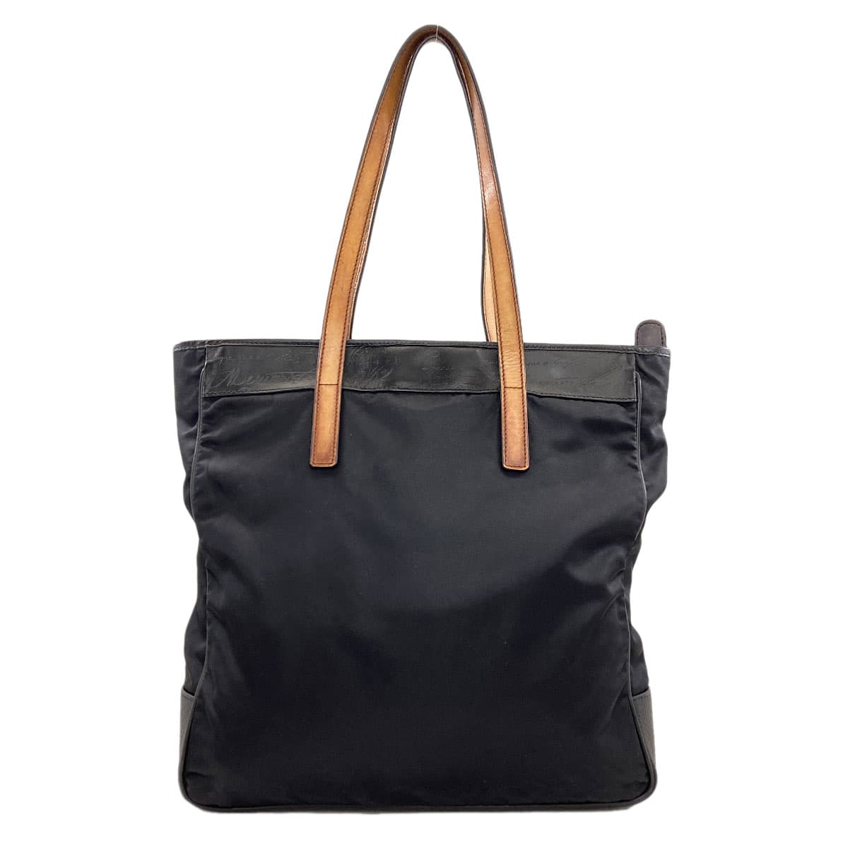 Berluti Calligraphy Tote Bag, Nylon, Women's [Pre-owned] [Berluti]