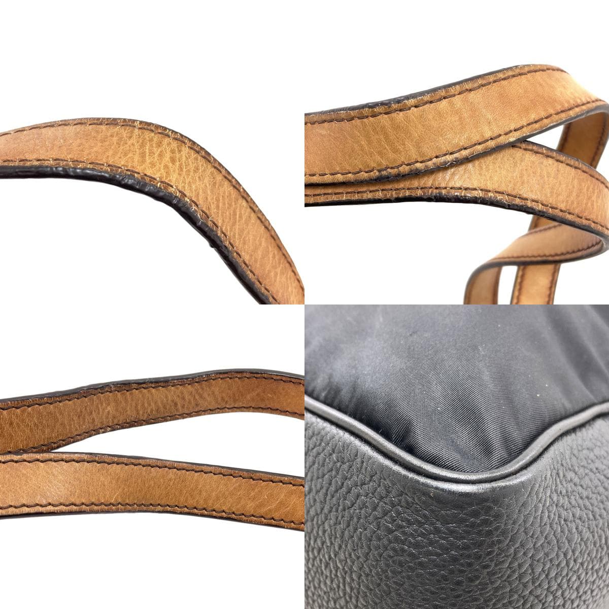 Berluti Calligraphy Tote Bag, Nylon, Women's [Pre-owned] [Berluti] 9