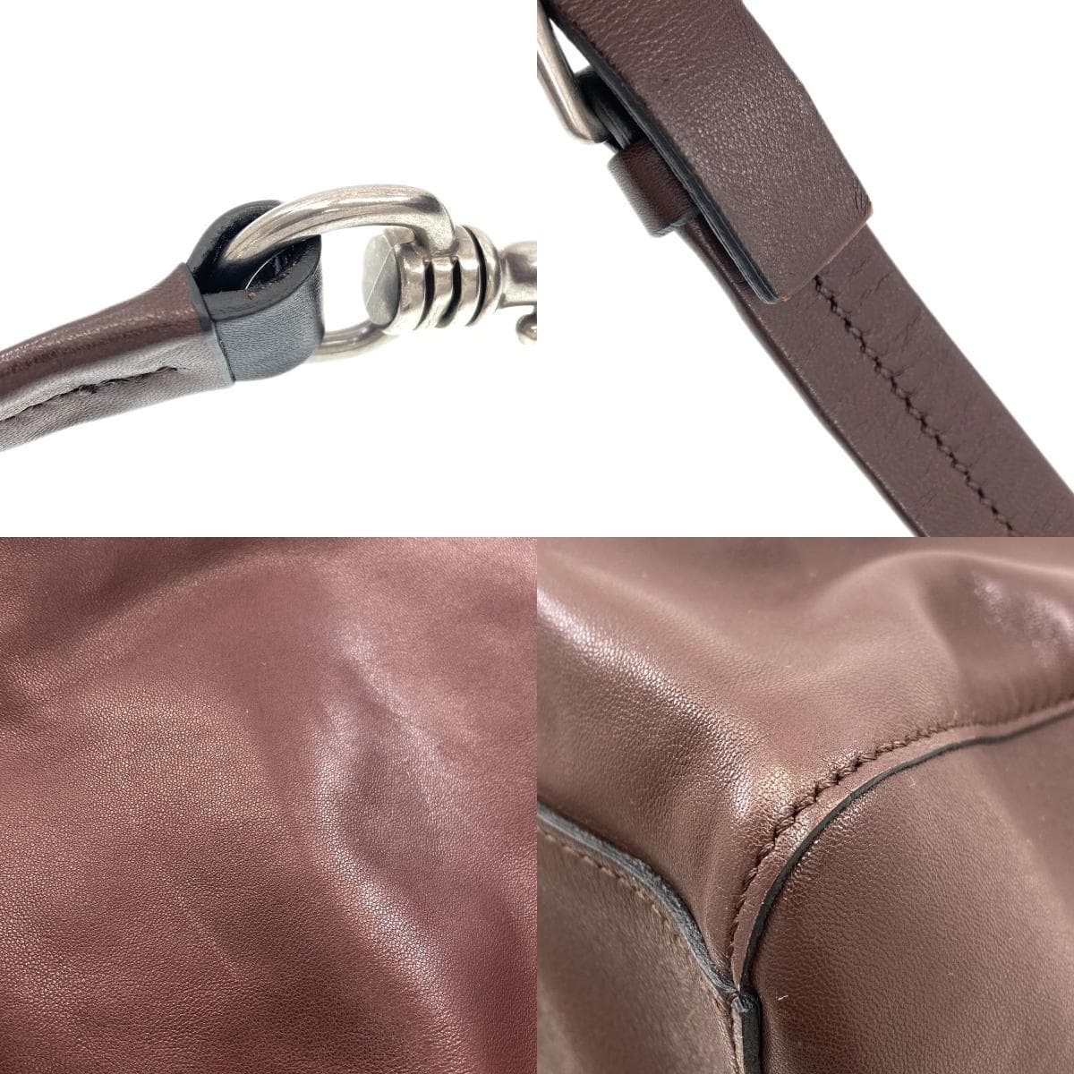 Celine 2-Way Leather Handbag for Women [Pre-owned] [CELINE] 9