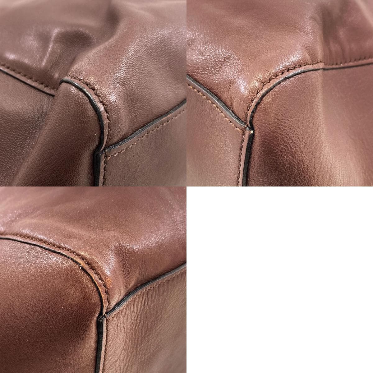 Celine 2-Way Leather Handbag for Women [Pre-owned] [CELINE] 10