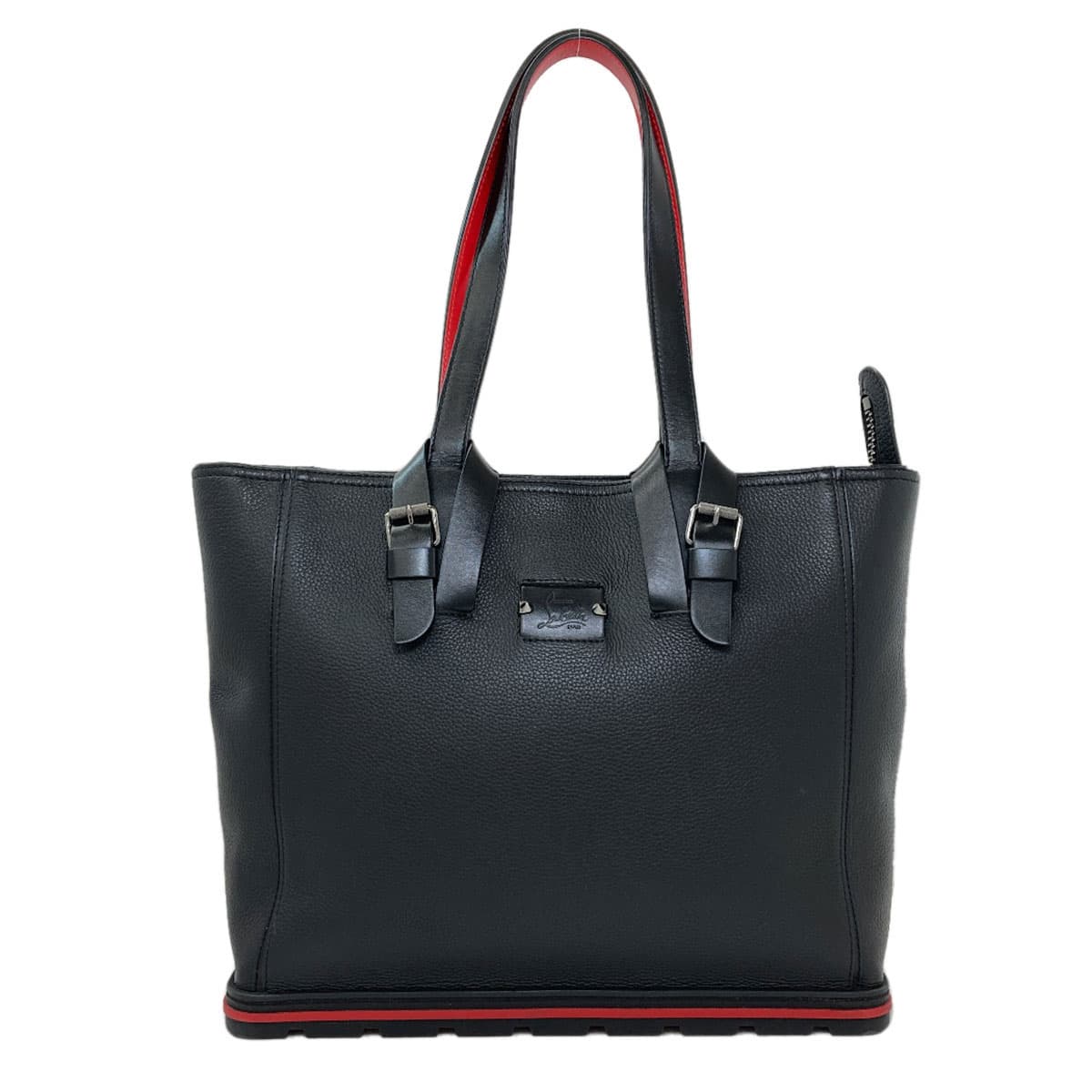 Christian Louboutin Cabiker Tote Bag, Leather, Women's [Pre-owned] [Christian Louboutin]