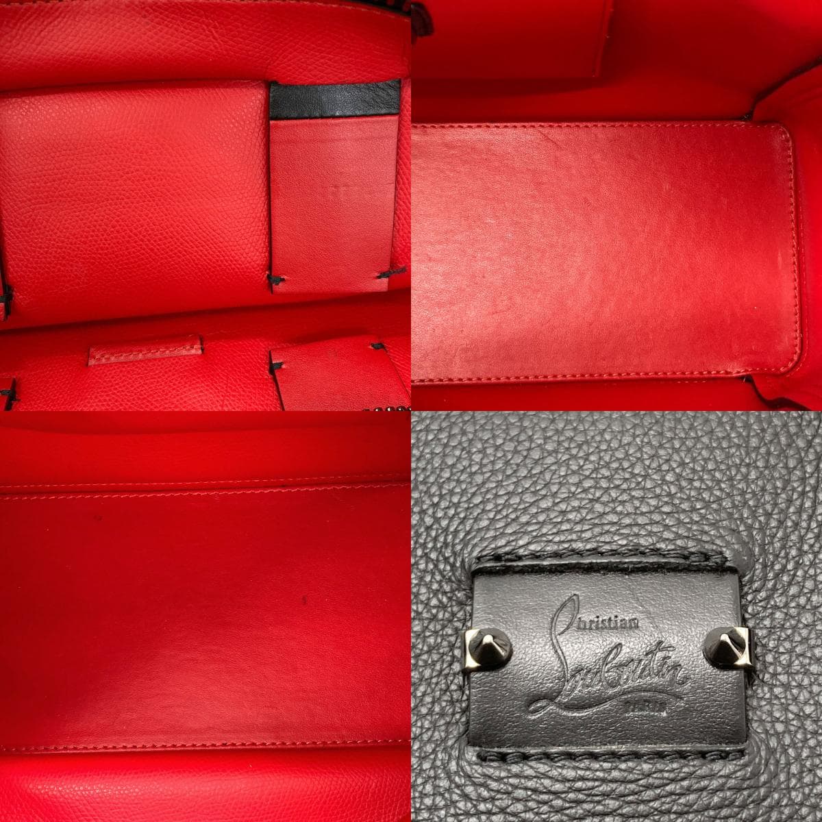 Christian Louboutin Cabiker Tote Bag, Leather, Women's [Pre-owned] [Christian Louboutin] 7