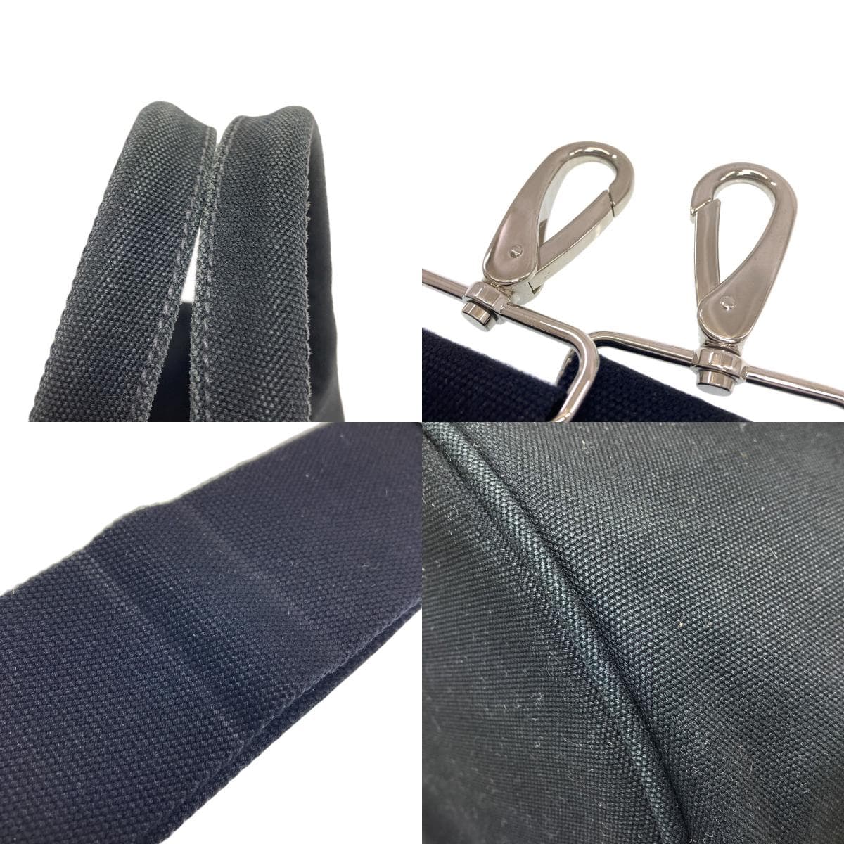 Prada 1BG163 Canapa Tote 2-Way Tote Bag, Canvas, Women's [Pre-owned] [PRADA] 1BG163 9