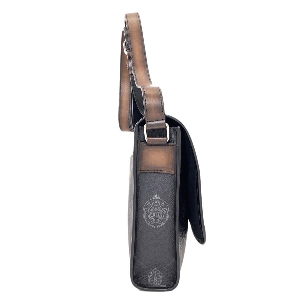 Berluti Logo Shoulder Bag PVC Ladies [Used] [Berluti] 3