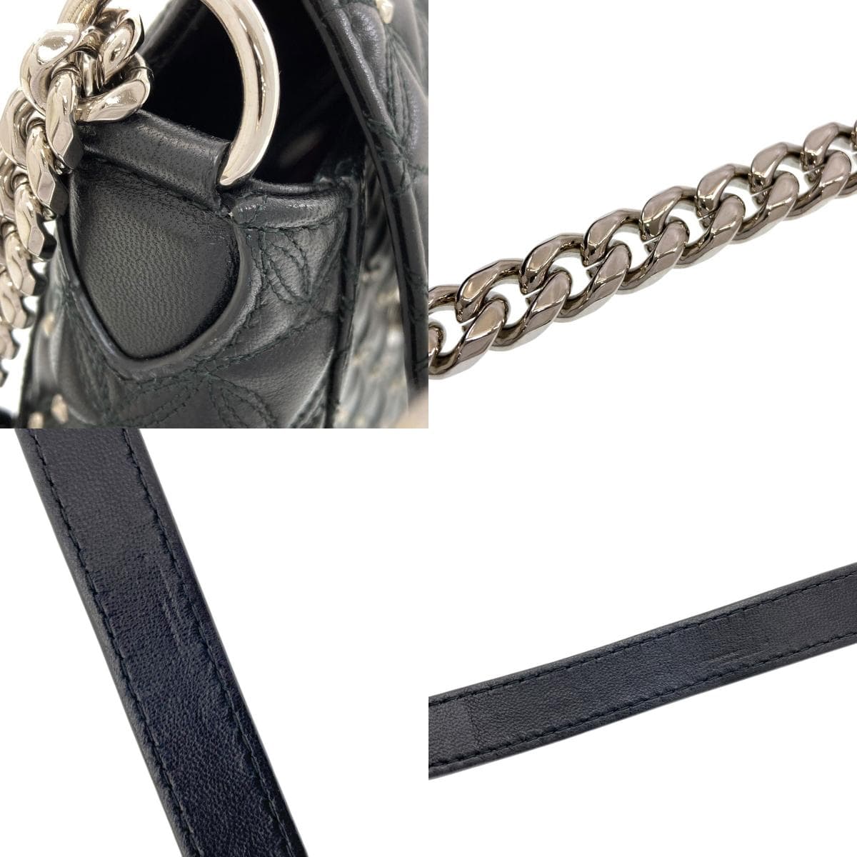 Bulgari Diva Dream Chain Shoulder Bag, Calfskin, Women's [Pre-owned] [BVLGARI] 9