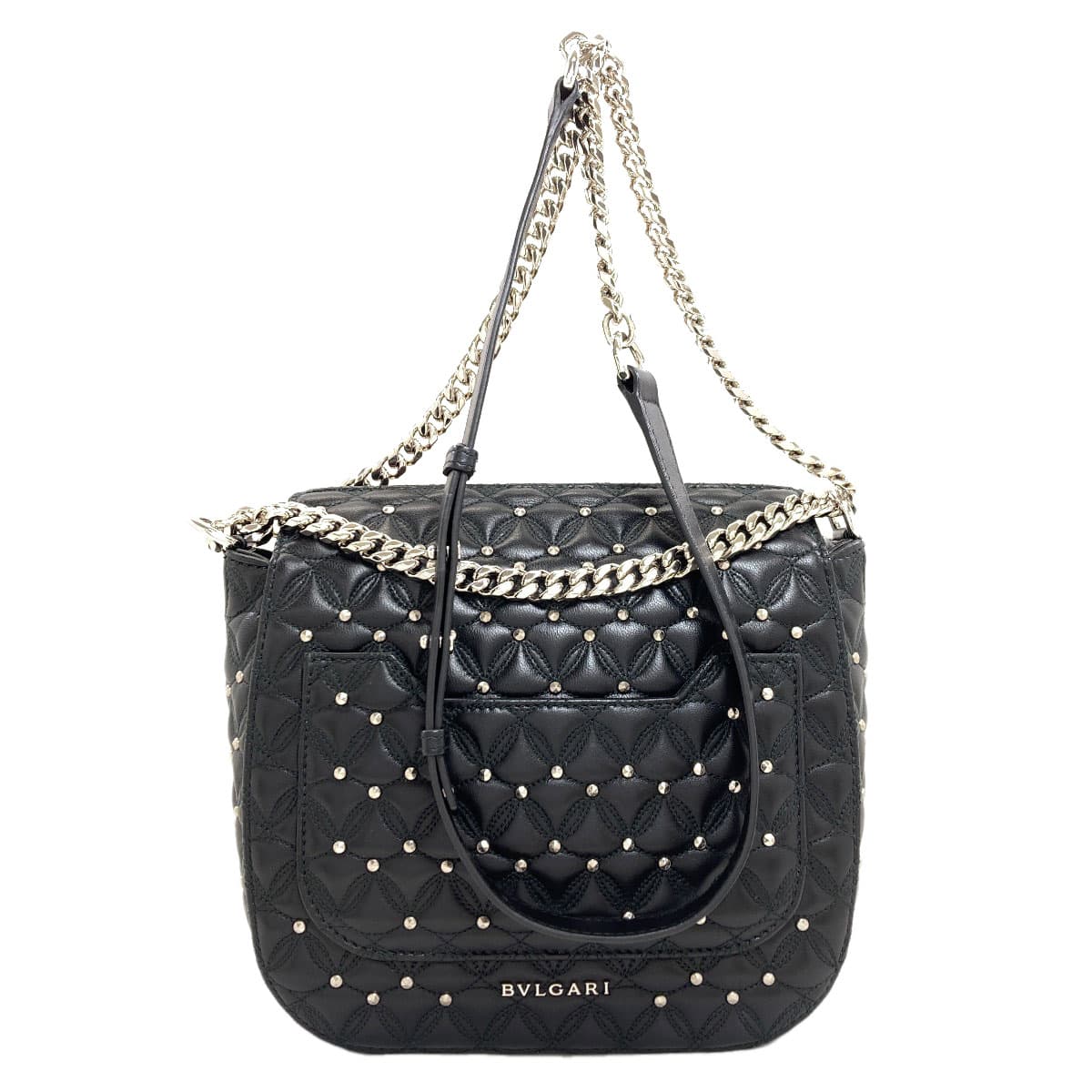 Bulgari Diva Dream Chain Shoulder Bag, Calfskin, Women's [Pre-owned] [BVLGARI] 2