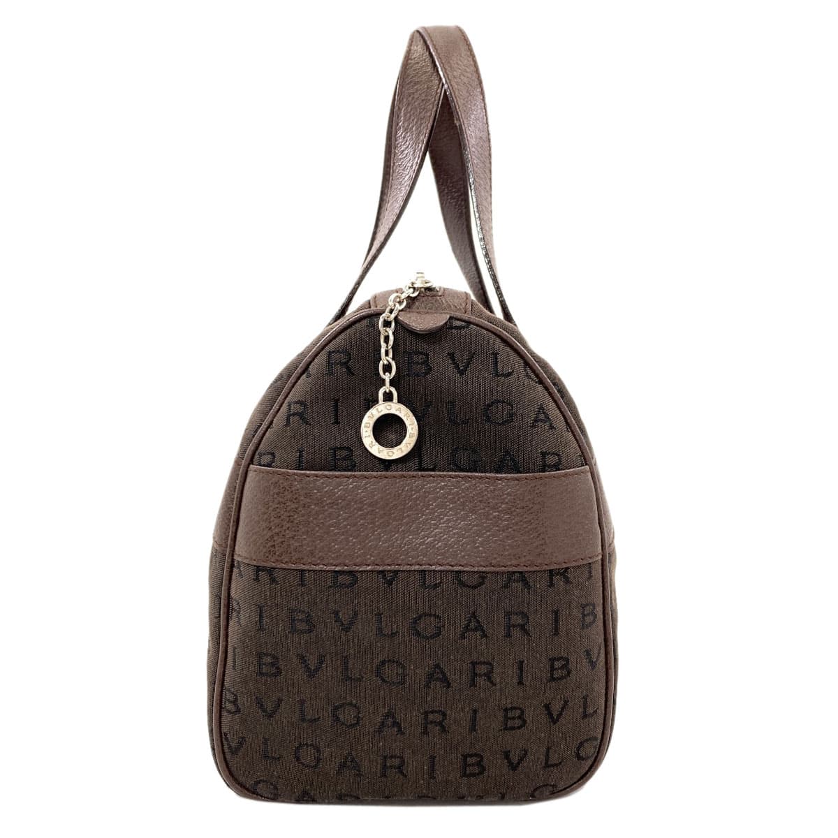Bulgari Logo Mania Handbag Canvas Ladies [Used] [BVLGARI] 3