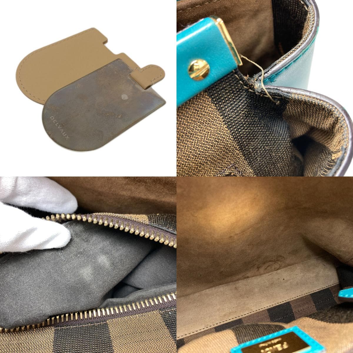 Fendi Peekaboo 2-Way Handbag, Calfskin, Women's [Pre-owned] [FENDI] 5