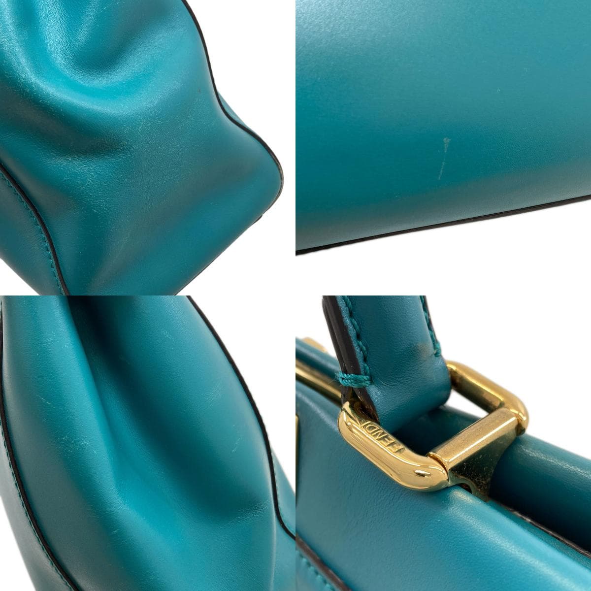 Fendi Peekaboo 2-Way Handbag, Calfskin, Women's [Pre-owned] [FENDI] 7