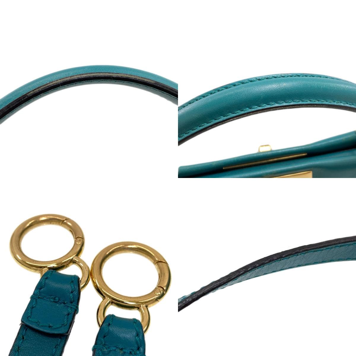 Fendi Peekaboo 2-Way Handbag, Calfskin, Women's [Pre-owned] [FENDI] 8