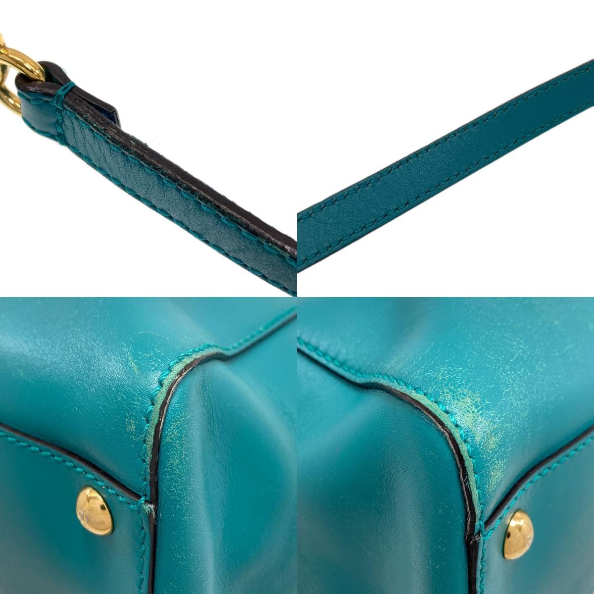 Fendi Peekaboo 2-Way Handbag, Calfskin, Women's [Pre-owned] [FENDI] 9