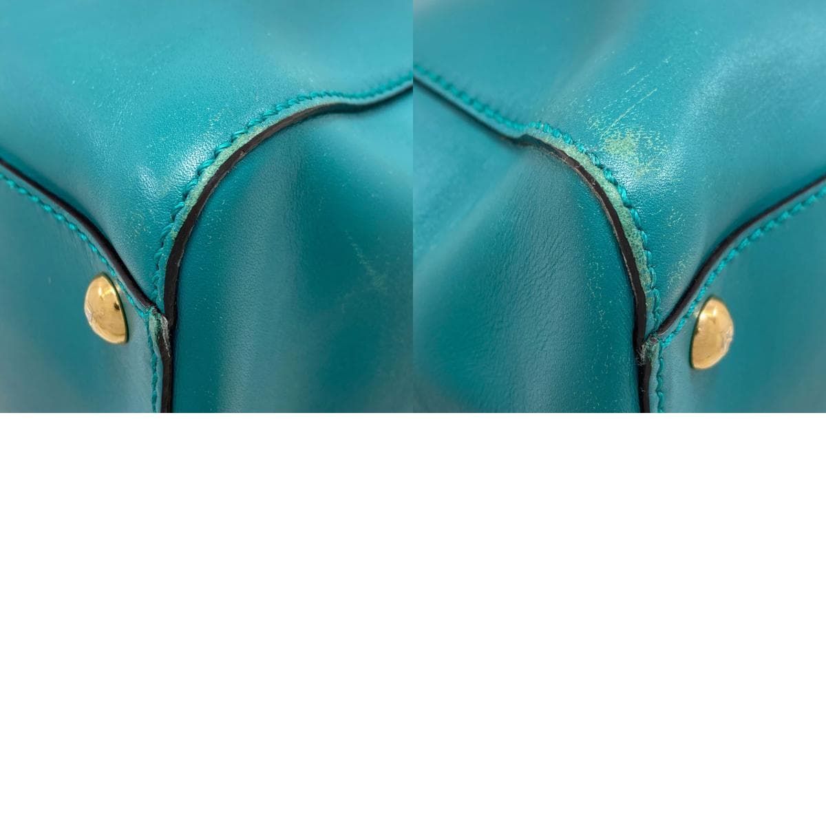 Fendi Peekaboo 2-Way Handbag, Calfskin, Women's [Pre-owned] [FENDI] 10