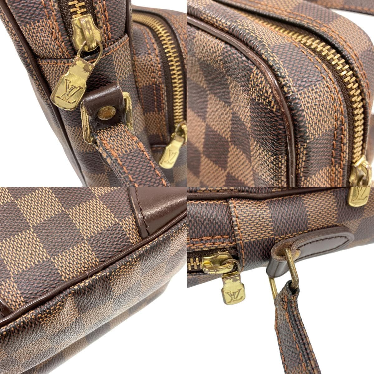 Louis Vuitton N48074 Amazon Shoulder Bag, Damier Canvas, Women's [Pre-owned] [LOUIS VUITTON] N48074 8