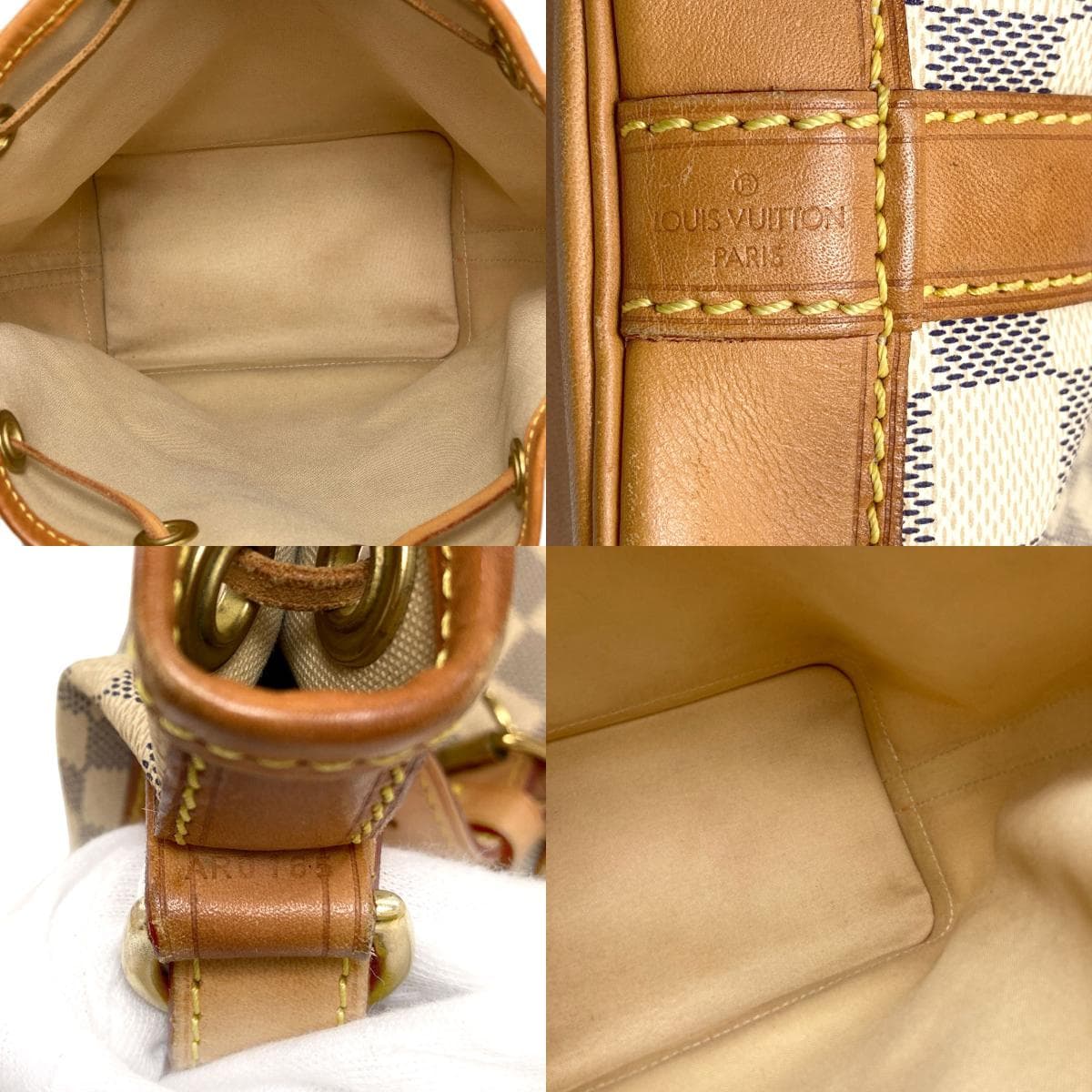 Louis Vuitton N41220 Noé BB Shoulder Bag, Damier Canvas, Women's [Pre-owned] [LOUIS VUITTON] N41220 5