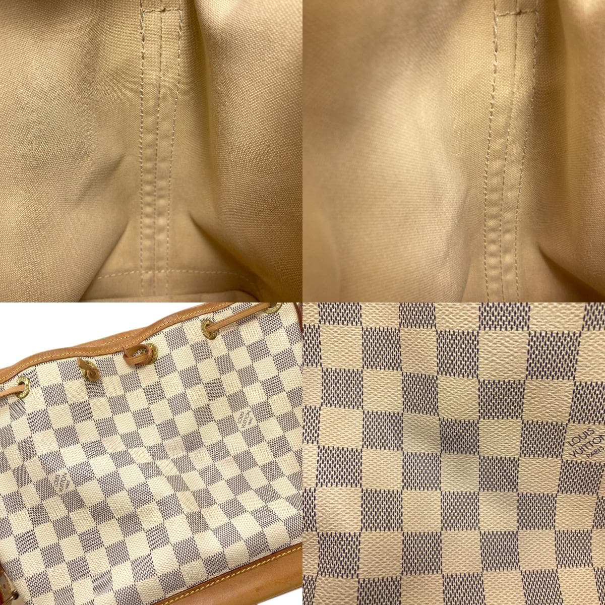 Louis Vuitton N41220 Noé BB Shoulder Bag, Damier Canvas, Women's [Pre-owned] [LOUIS VUITTON] N41220 6