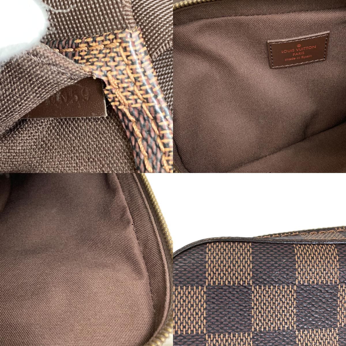 Louis Vuitton N51994 Geronimos Body Bag, Damier Canvas, Women's [Pre-owned] [LOUIS VUITTON] N51994 7