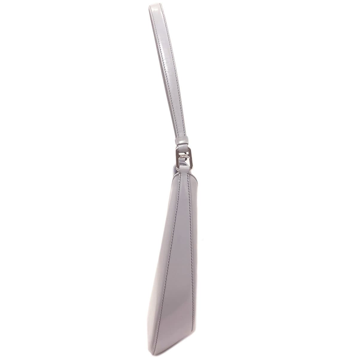 Prada Cleo One-Shoulder Shoulder Bag Calf Women's [Used] [PRADA] 3