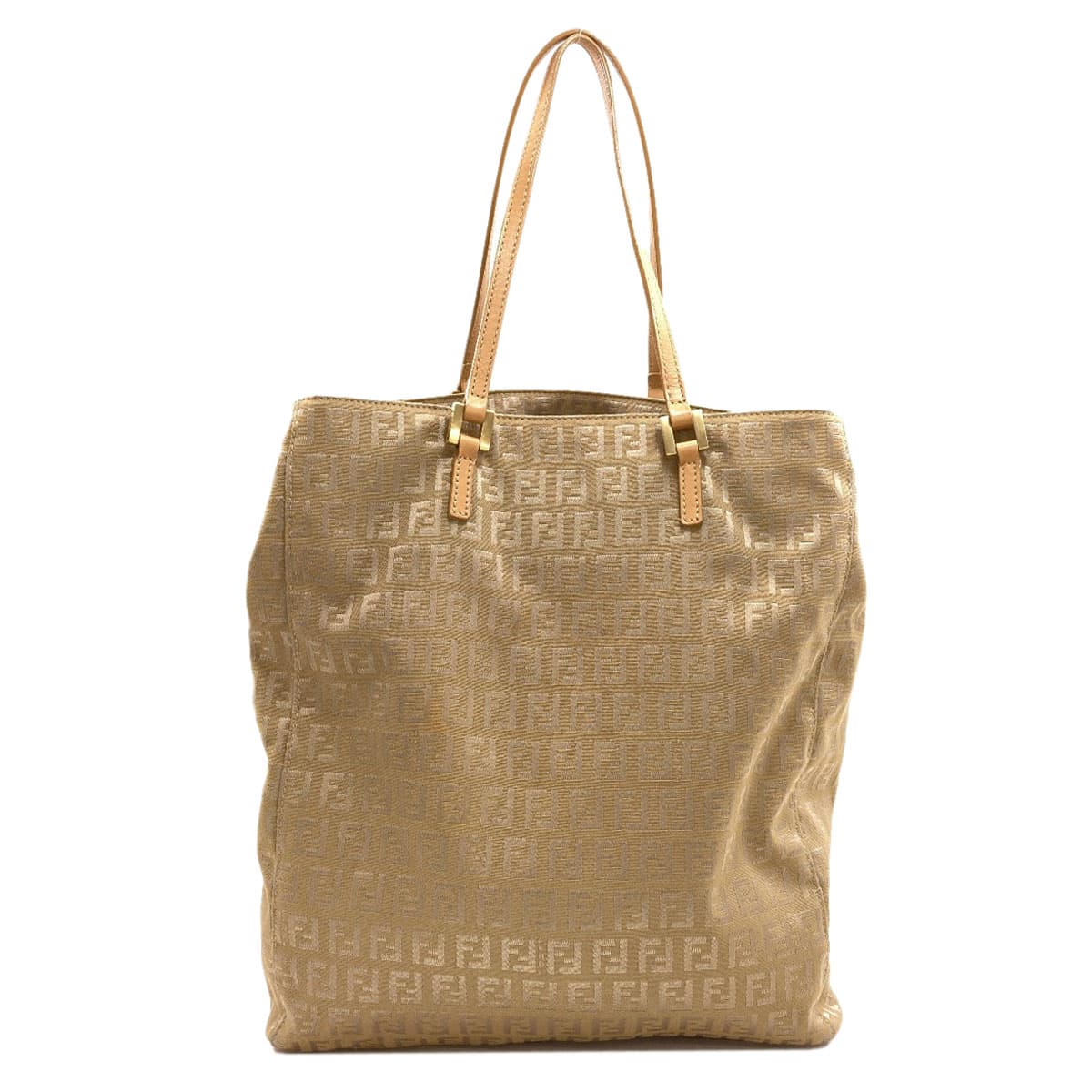 Fendi Zucca Print Handbag, Canvas, Women's [Pre-owned] [FENDI] 2