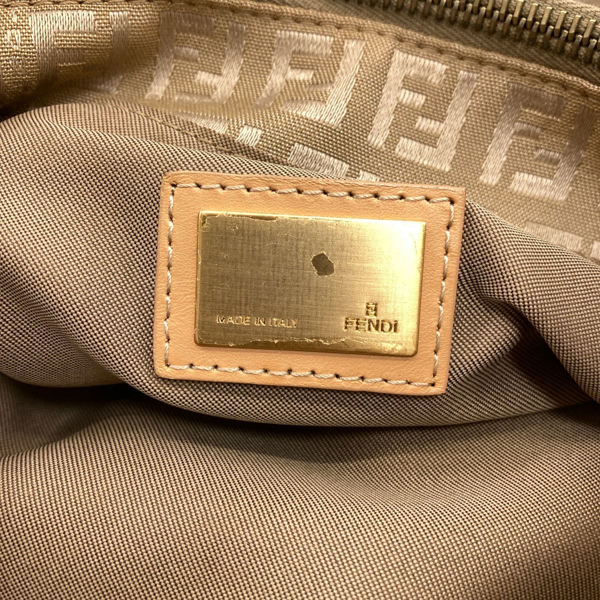 Fendi Zucca Print Handbag, Canvas, Women's [Pre-owned] [FENDI] 6