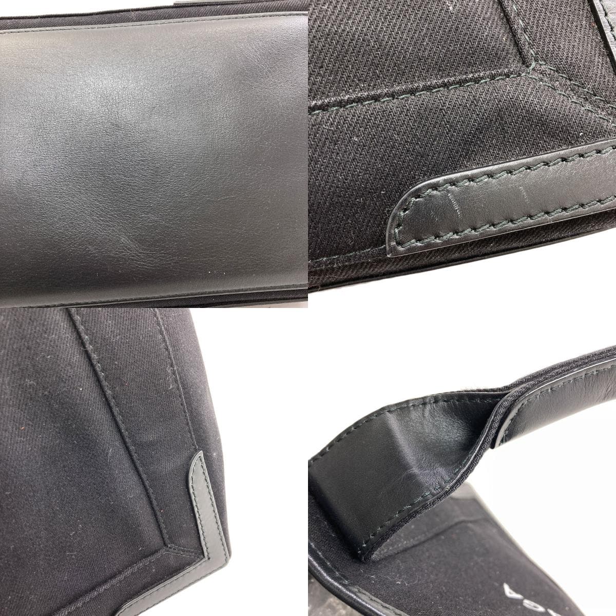 Balenciaga 339933 Navy Cabas S Handbag, Canvas, Women's [Pre-owned] [BALENCIAGA] 339933 8