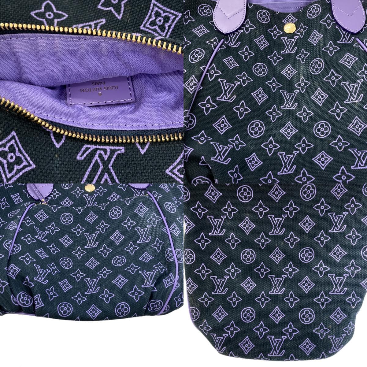 Louis Vuitton M95983 Beach Line Cabipa Panama PM Tote Bag, Canvas, Women's [Pre-owned] [LOUIS VUITTON] M95983 8