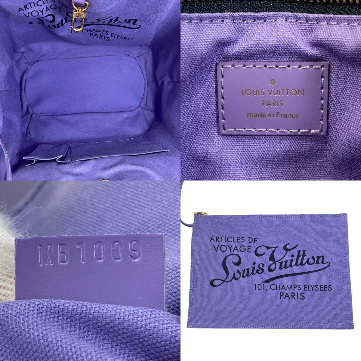 Louis Vuitton M95983 Beach Line Cabipa Panama PM Tote Bag, Canvas, Women's [Pre-owned] [LOUIS VUITTON] M95983 5