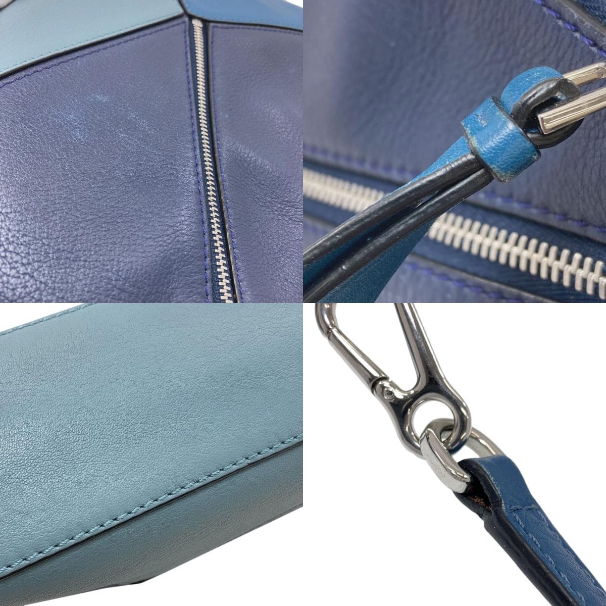 LOEWE Puzzle Shoulder Bag, Calf Leather, Women's [Pre-owned] [LOEWE] 8