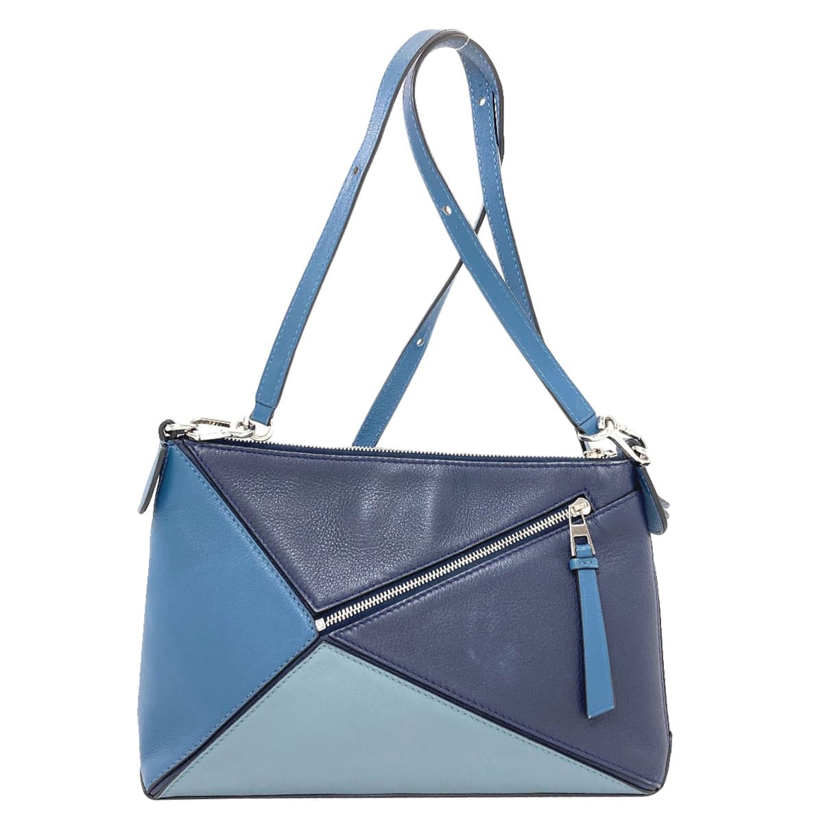 LOEWE Puzzle Shoulder Bag, Calf Leather, Women's [Pre-owned] [LOEWE] 2