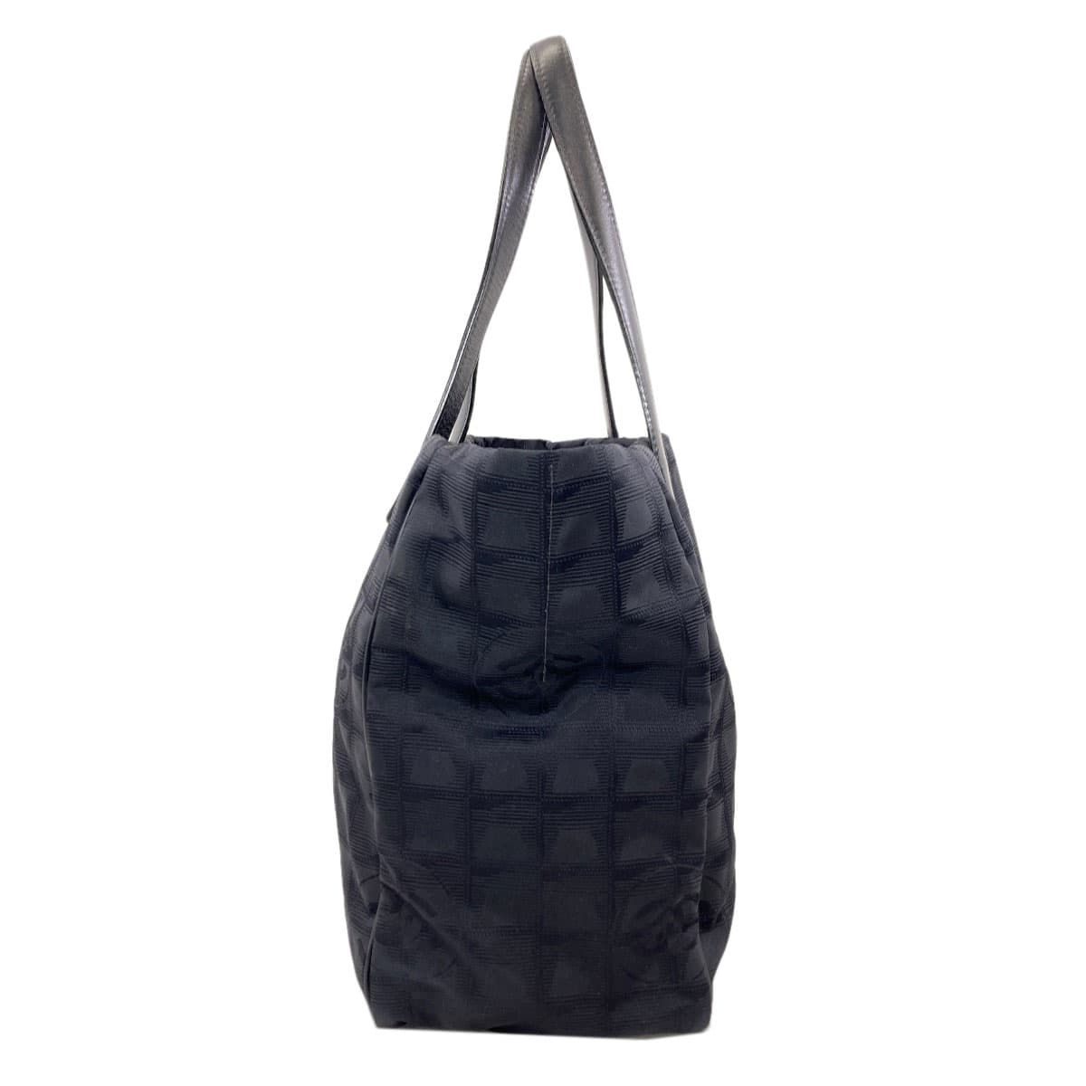 Chanel New Travel Line MM Tote Bag, Nylon, Women's [Pre-owned] [CHANEL] 3