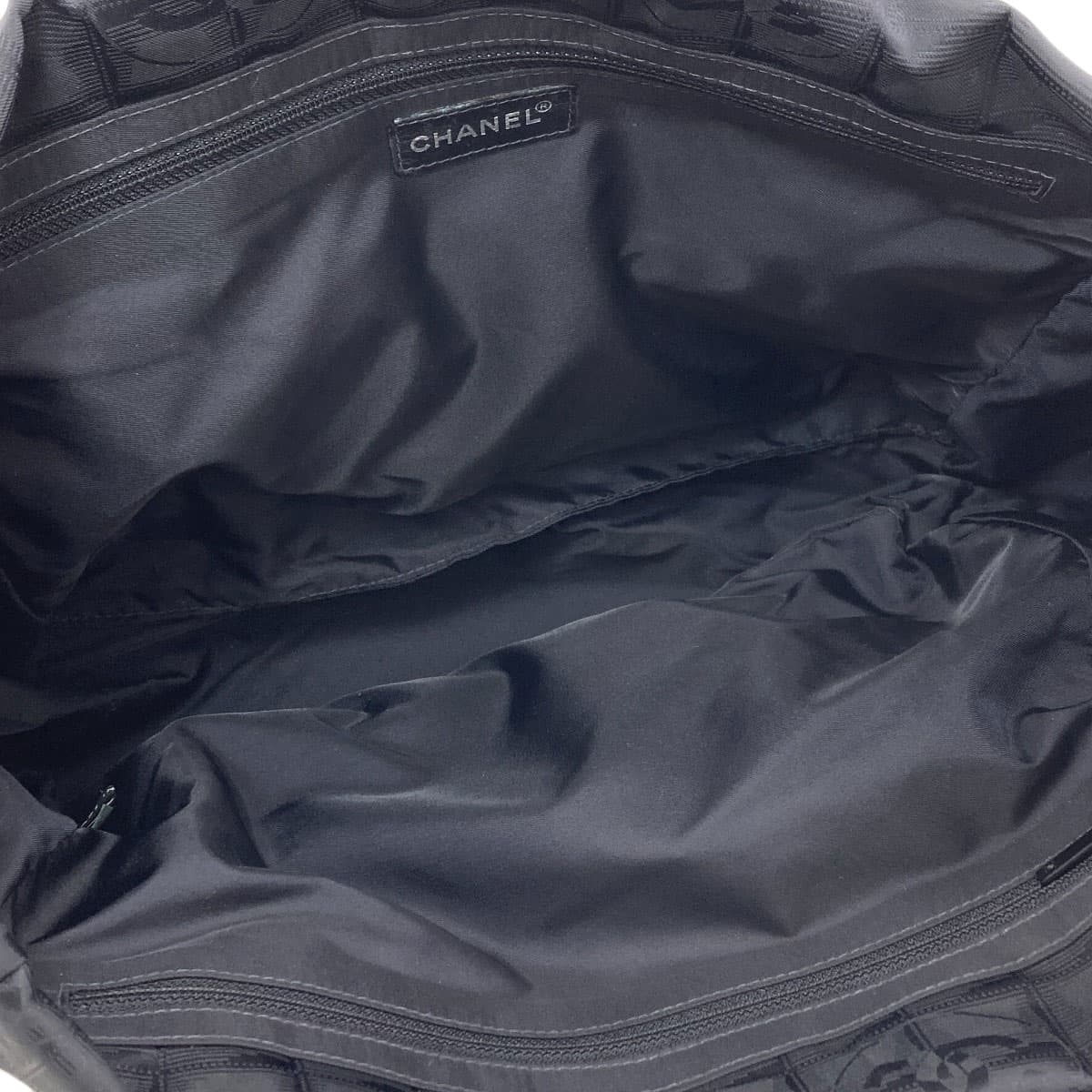 Chanel New Travel Line MM Tote Bag, Nylon, Women's [Pre-owned] [CHANEL] 5