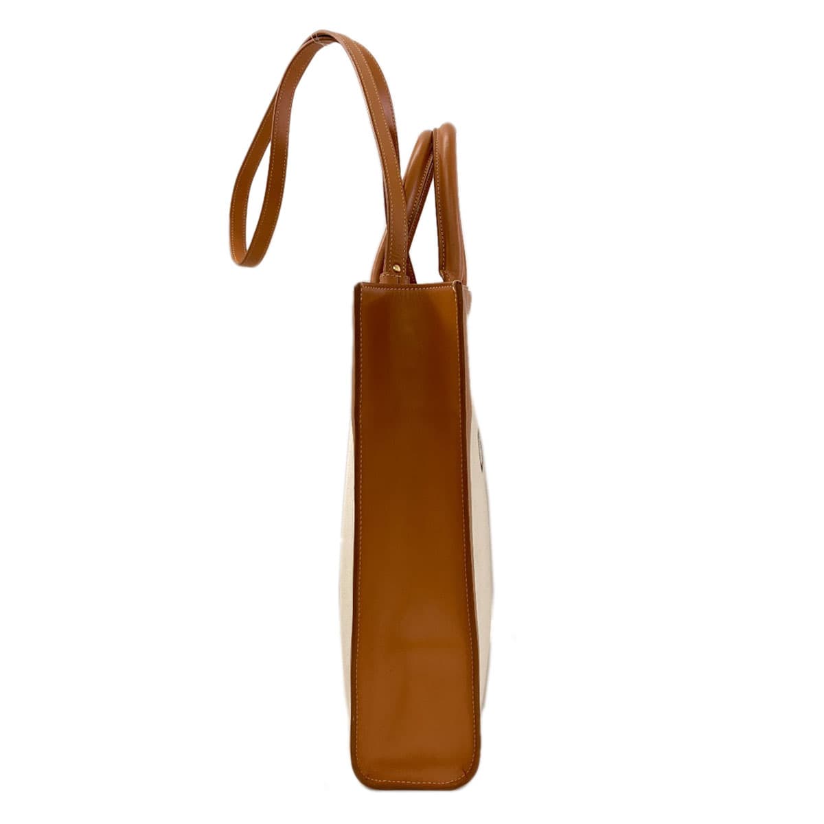 Celine Vertical Cabas 2WAY Handbag Canvas Ladies [Used] [CELINE] 3