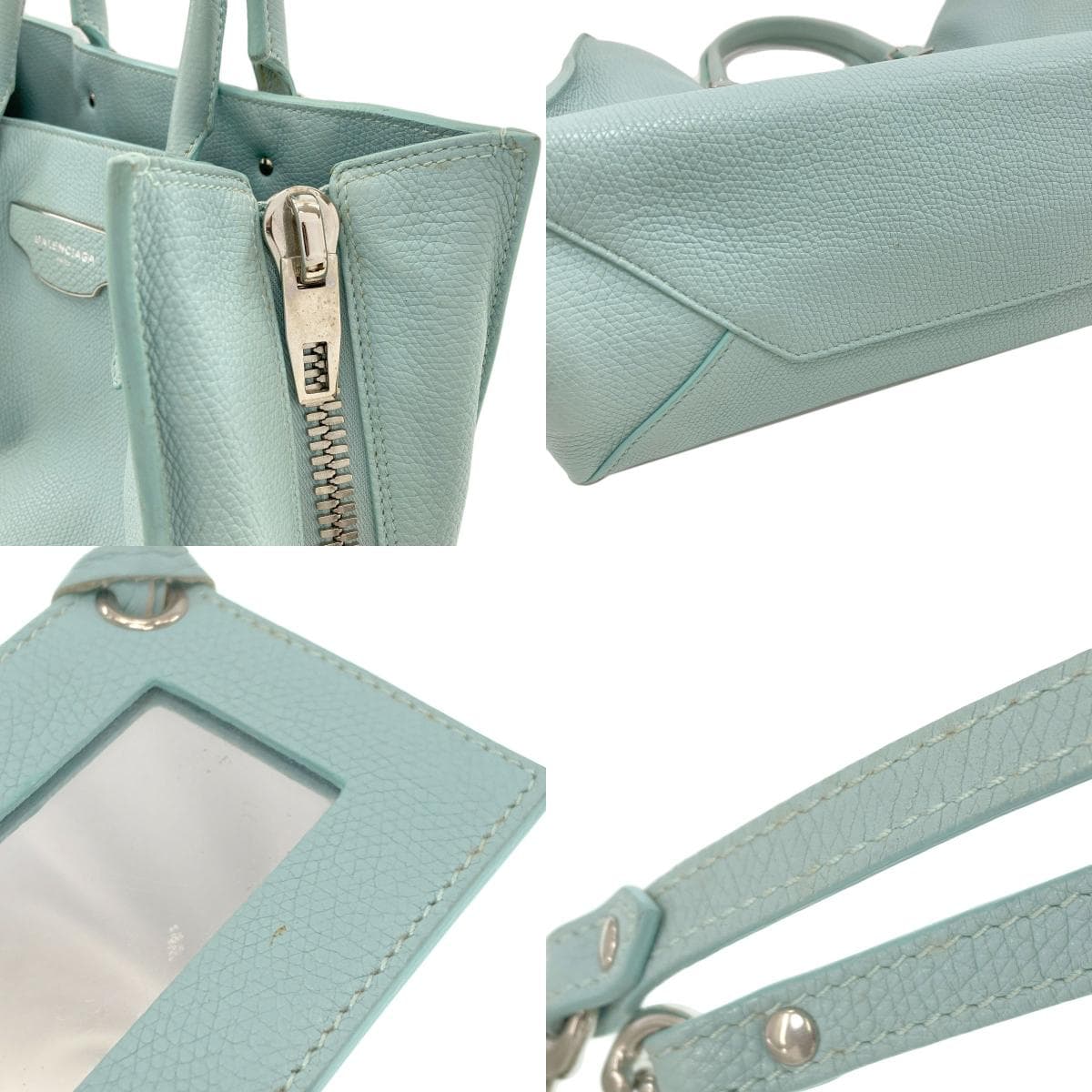 Balenciaga 399531 The Paper 2WAY Handbag Leather Ladies [Used] [BALENCIAGA] 399531 8