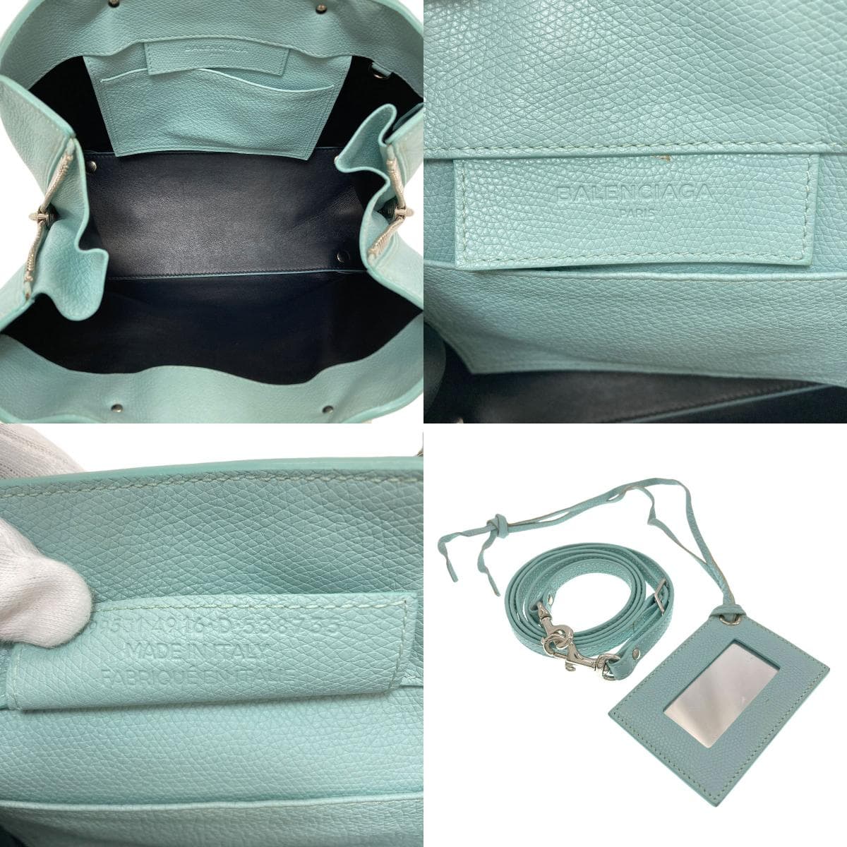 Balenciaga 399531 The Paper 2WAY Handbag Leather Ladies [Used] [BALENCIAGA] 399531 5