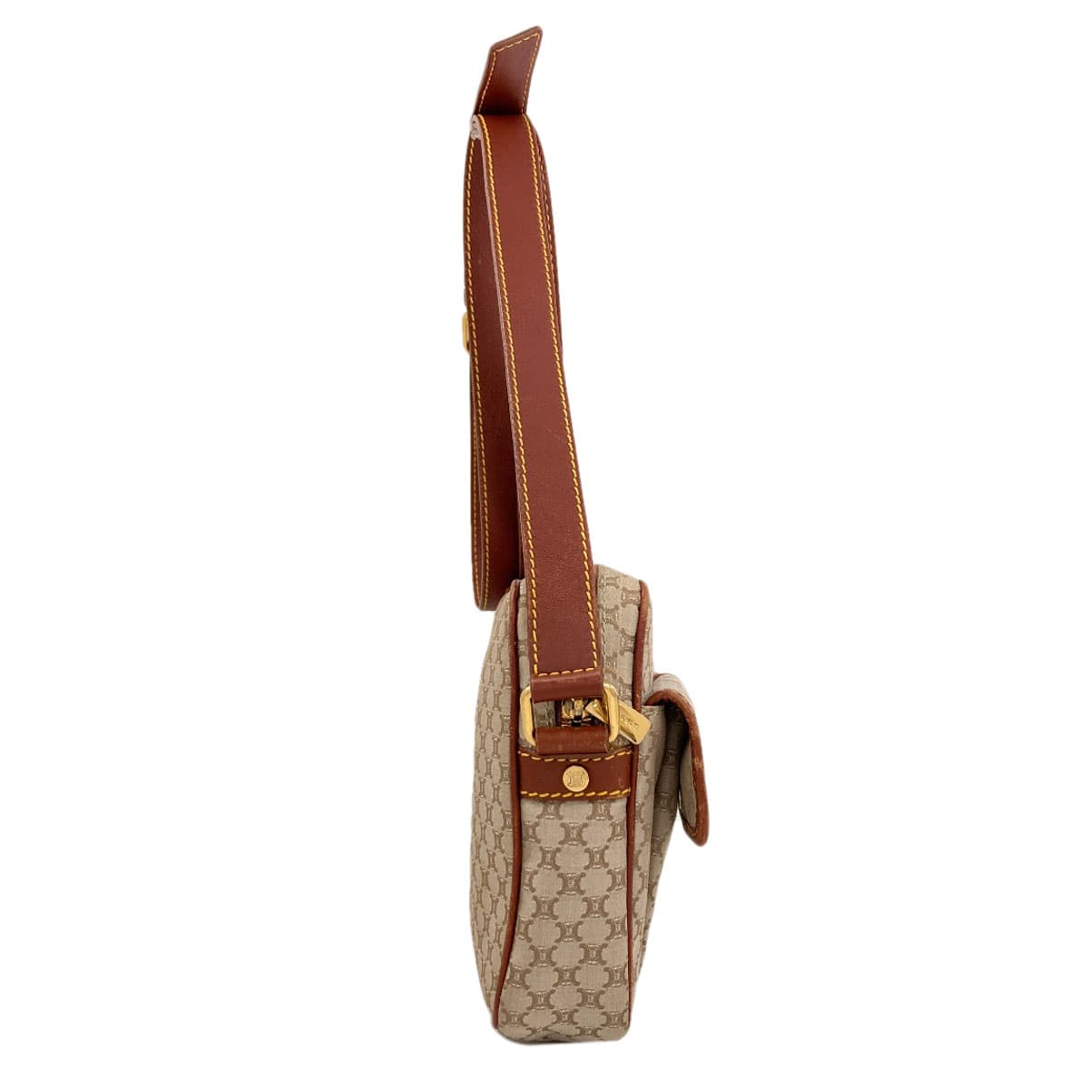 Celine Macadam Pattern Shoulder Bag Canvas Ladies [Used] [CELINE] 3