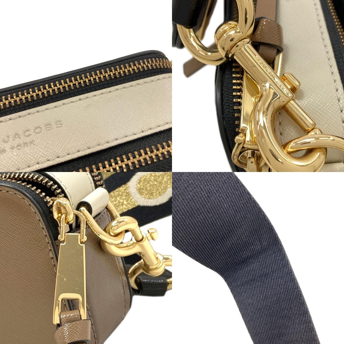 Marc Jacobs The Snapshot Double J Shoulder Bag Leather Women's [Used] [MARC JACOBS] 9