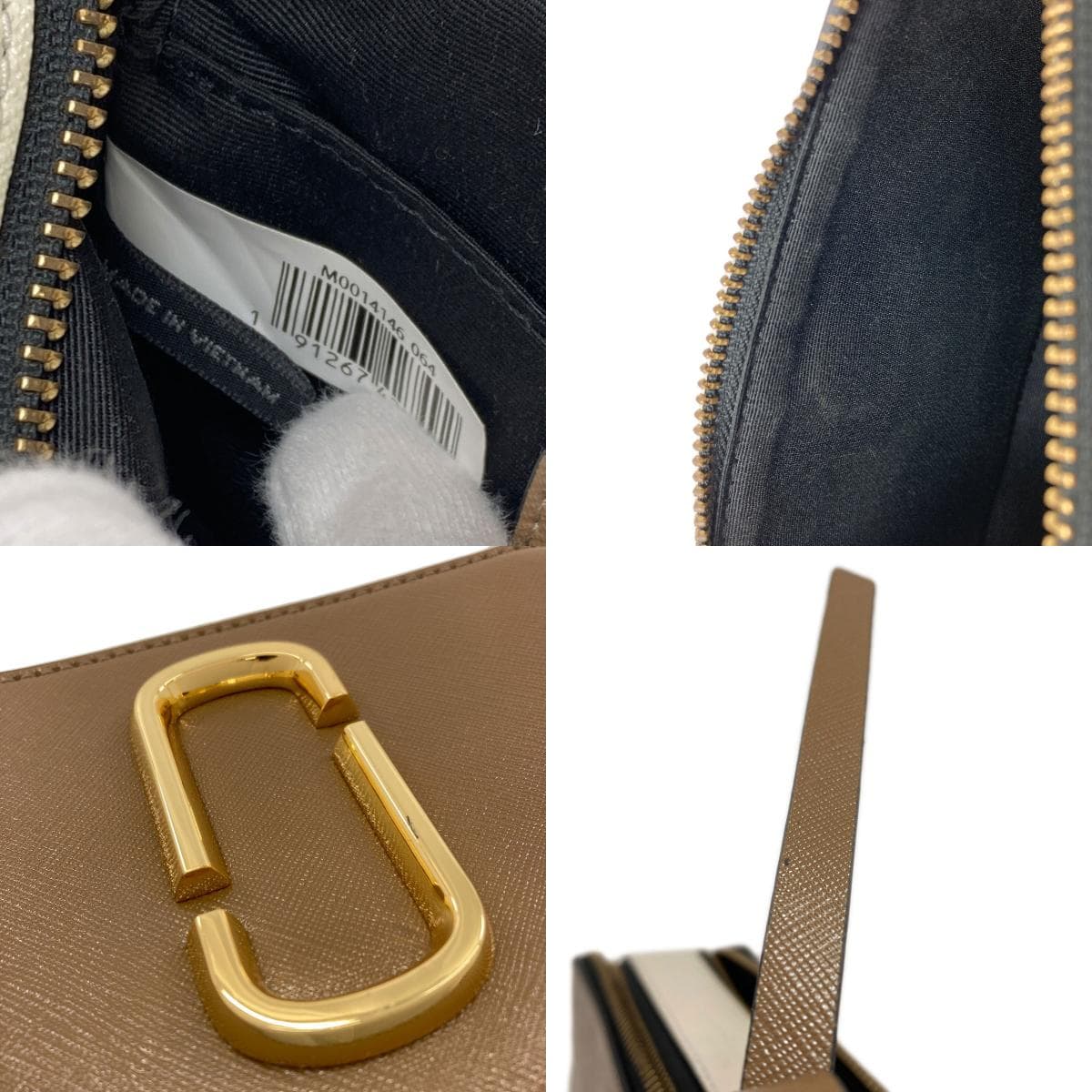 Marc Jacobs The Snapshot Double J Shoulder Bag Leather Women's [Used] [MARC JACOBS] 8