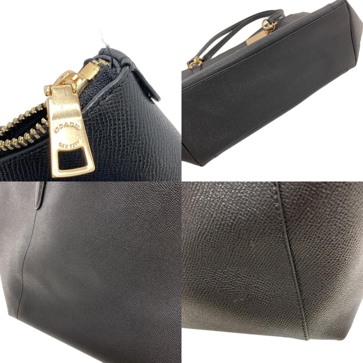 Coach F57526 Logo Tote Bag Leather for Women [Used] [COACH] F57526 8