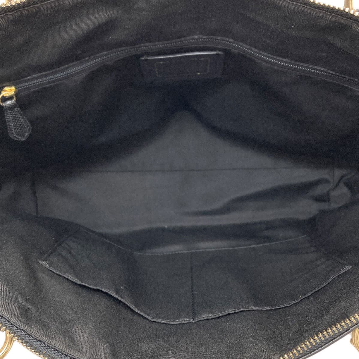 Coach F57526 Logo Tote Bag Leather for Women [Used] [COACH] F57526 5