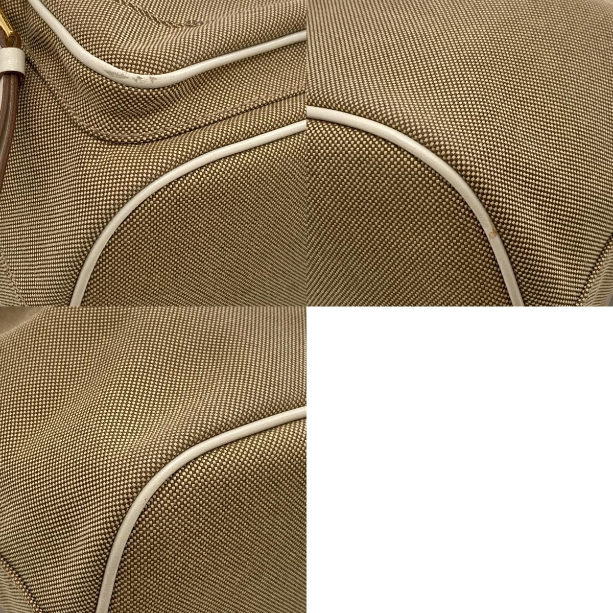 Prada Fiocco Drawstring 2WAY Handbag Canvas Ladies [Used] [PRADA] 10