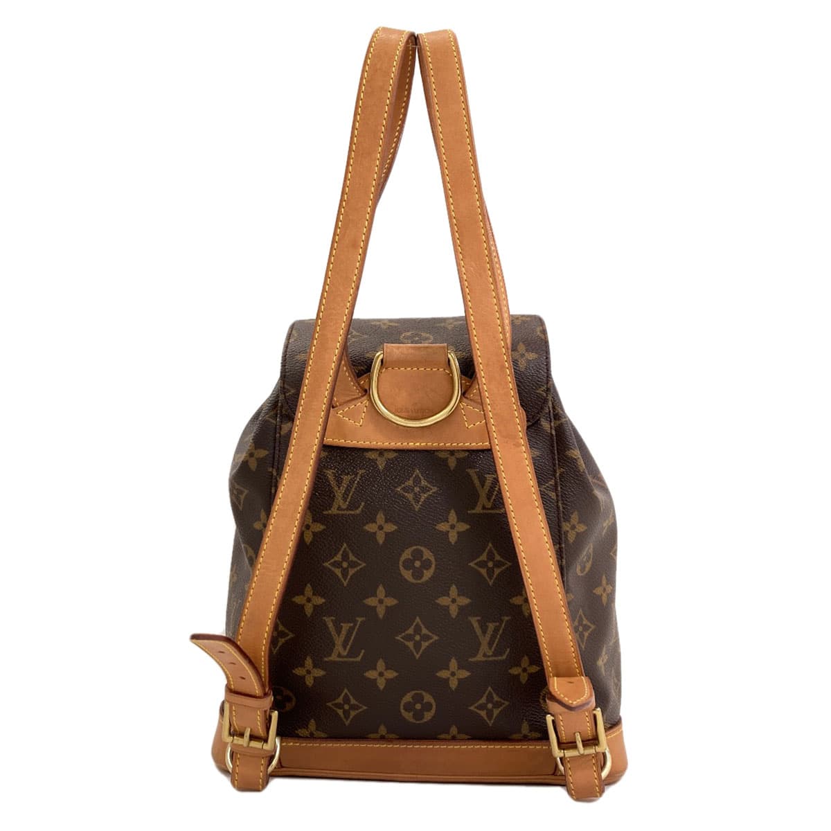 Louis Vuitton M51136 Montsouris Middle Backpack/Daypack Monogram Canvas for Women [Used] [LOUIS VUITTON] M51136 2