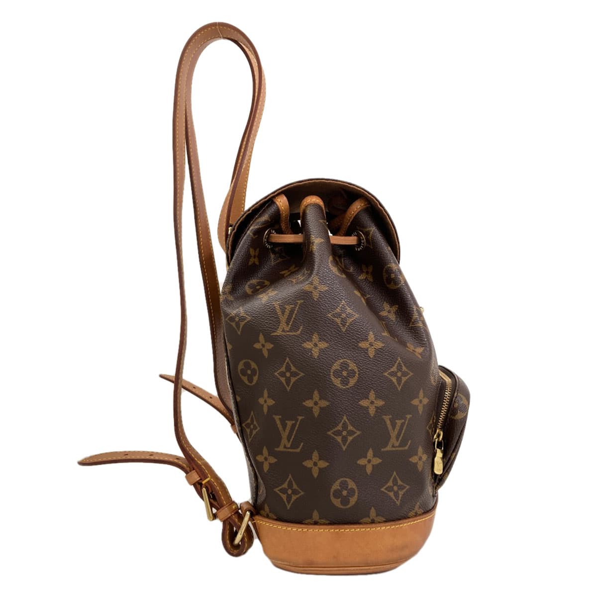 Louis Vuitton M51136 Montsouris Middle Backpack/Daypack Monogram Canvas for Women [Used] [LOUIS VUITTON] M51136 3