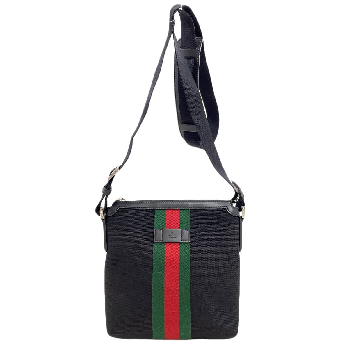 Gucci 631195 Outlet Sherry Line Shoulder Bag Nylon Canvas Ladies [Used] [GUCCI] 631195